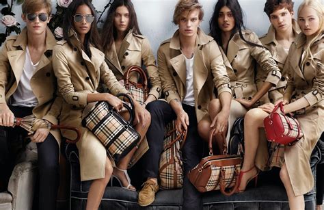 burberry in british style.